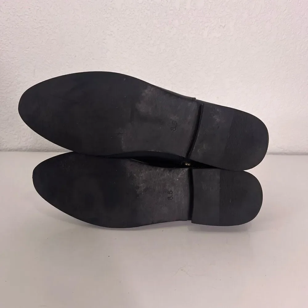 Nisolo Black Leather‎ Ankle Booties Women’s 8.5